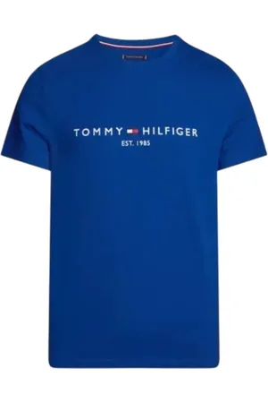 Tommy Hilfiger Hombre, Camisetas, Azul, Talla: S