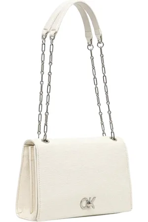 Calvin Klein Mujer, Bolsos, Blanco, Talla: ONE Size