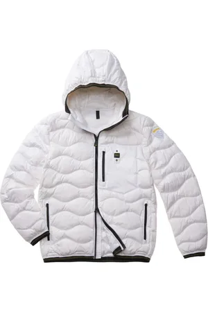 Blauer Hombre, Chaquetas, Blanco, Talla: L