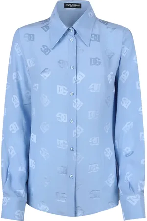 Dolce & Gabbana Mujer, Blusas y Camisas, Azul, Talla: M