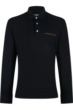 Ermenegildo Zegna Hombre, Camisetas, Negro, Talla: XL