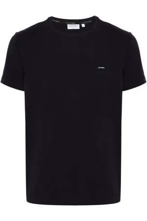 Calvin Klein Hombre, Camisetas, Negro, Talla: L