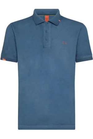 sun68 Hombre, Camisetas, Azul, Talla: 2XL