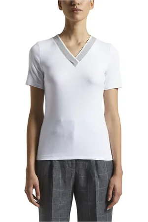 PESERICO SIGN Mujer, Camisetas, Blanco, Talla: M