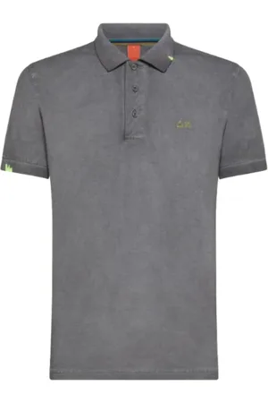 sun68 Hombre, Camisetas, Gris, Talla: M