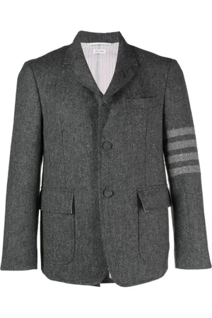 Thom Browne Hombre, Chaquetas, Gris, Talla: L