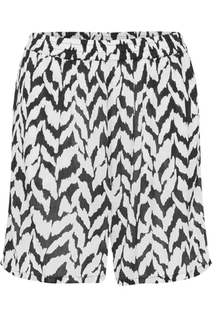 Saint Tropez Mujer, Pantalones cortos, Negro, Talla: 2XL