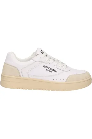 Roberto Cavalli Hombre, Zapatos, Blanco, Talla: 44 EU