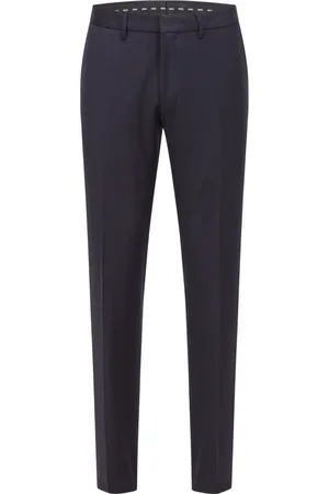 HUGO BOSS Hombre, Pantalones, Azul, Talla: L