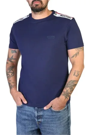 Moschino Hombre, Camisetas, Azul, Talla: S