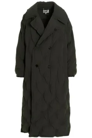 Maison Margiela Mujer, Abrigos, Negro, Talla: M