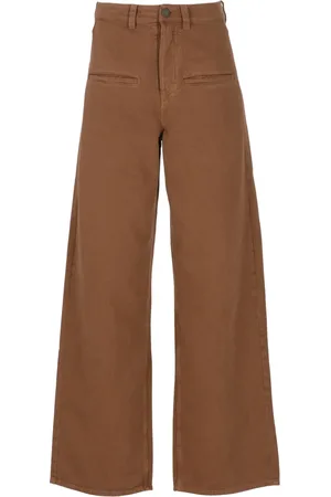 UMA WANG Mujer, Pantalones, Marrón, Talla: S