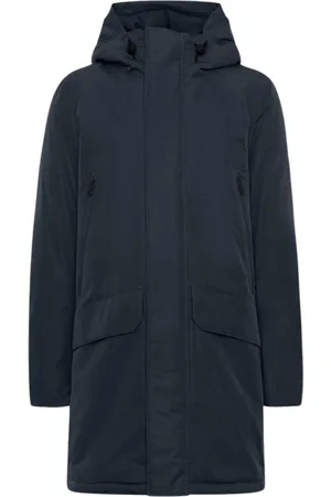 ECOALF Hombre, Abrigos, Azul, Talla: L