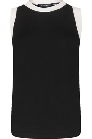 Max Mara Mujer, Camisetas, Negro, Talla: M