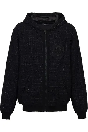 Balmain Hombre, Chaquetas, Negro, Talla: L
