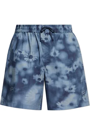 Maison Kitsuné Hombre, Pantalones cortos, Azul, Talla: XS
