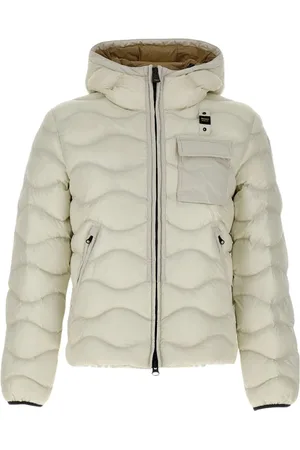 Blauer Hombre, Chaquetas, Blanco, Talla: L