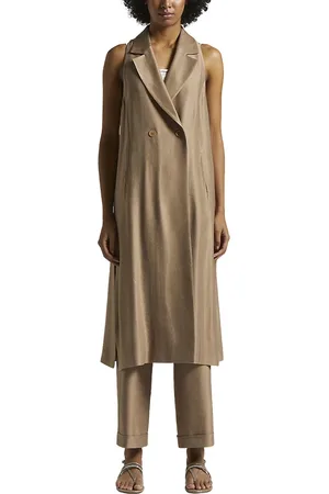 PESERICO SIGN Mujer, Chaquetas, Marrón, Talla: 2XL