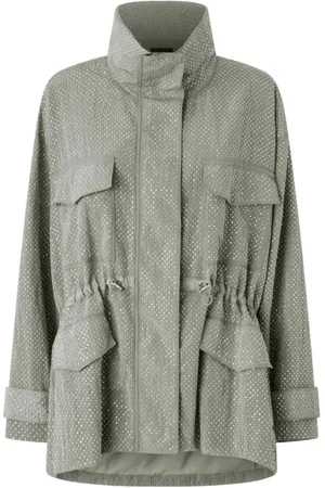 Pinko Mujer, Abrigos, Gris, Talla: S