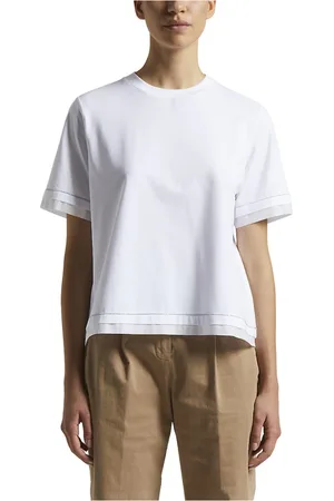 PESERICO SIGN Mujer, Camisetas, Blanco, Talla: 3XS