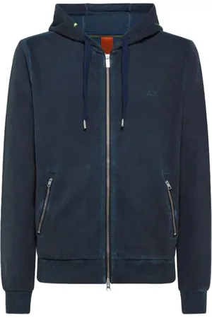 sun68 Hombre, Sudaderas, Azul, Talla: S