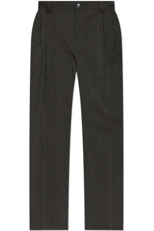 Maison Kitsuné Hombre, Pantalones, Verde, Talla: W46