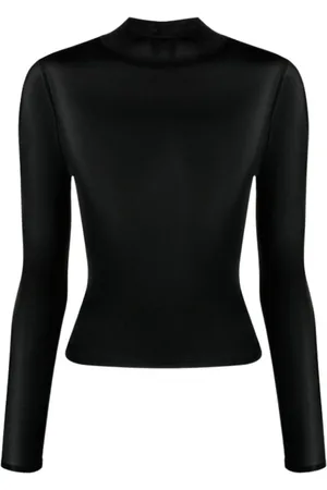 Courrèges Mujer, Camisetas, Negro, Talla: M