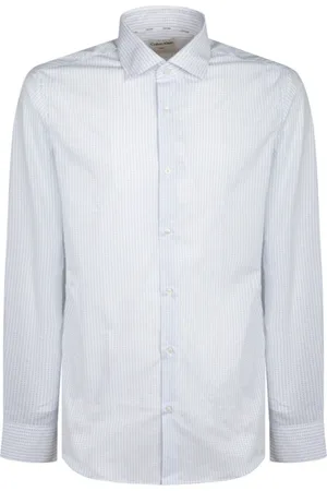 Calvin Klein Hombre, Camisas, Azul, Talla: XL