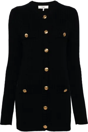 Chloé Mujer, Vestidos, Negro, Talla: L