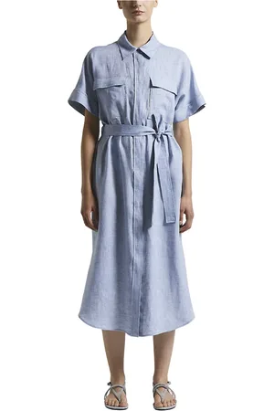 PESERICO SIGN Mujer, Vestidos, Azul, Talla: 2XS