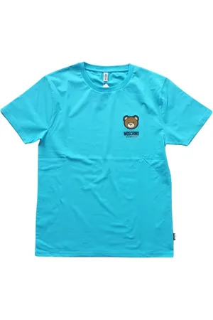 Moschino Hombre, Camisetas, Azul, Talla: L
