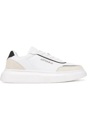 Roberto Cavalli Hombre, Zapatos, Blanco, Talla: 44 EU