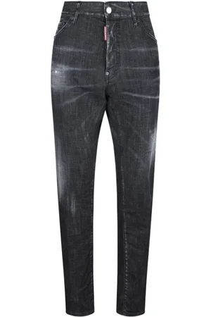 Dsquared2 Hombre, Vaqueros, Negro, Talla: 2XL