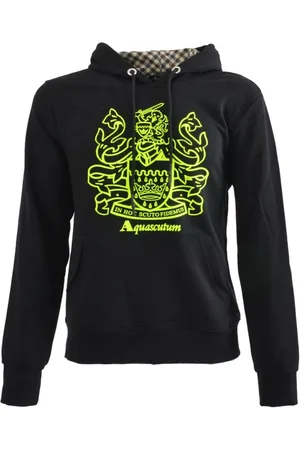 Aquascutum Hombre, Sudaderas, Negro, Talla: L