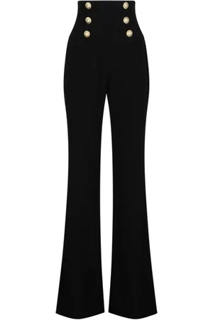 Balmain Mujer, Pantalones, Negro, Talla: M