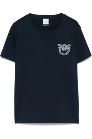 Pinko Mujer, Camisetas, Azul, Talla: M