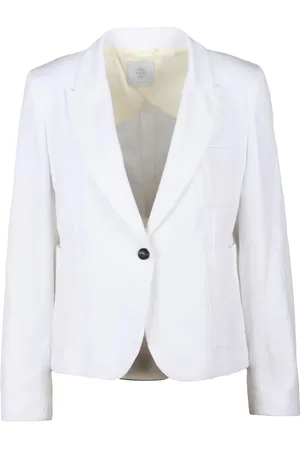 ELEVENTY Mujer, Chaquetas, Blanco, Talla: M