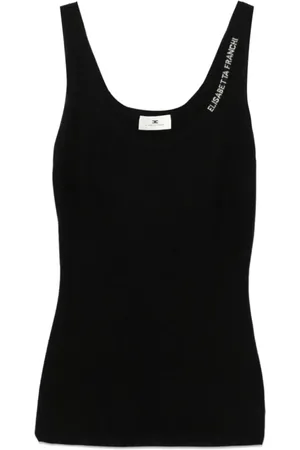 Elisabetta Franchi Mujer, Camisetas, Negro, Talla: M