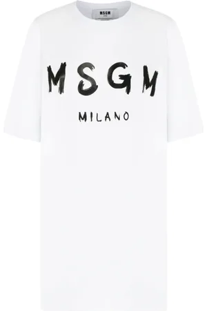 Msgm Mujer, Vestidos, Blanco, Talla: S