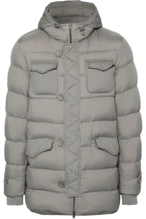 HERNO Hombre, Chaquetas, Gris, Talla: S