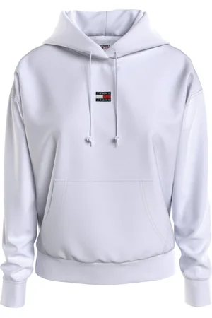 Tommy Hilfiger Mujer, Sudaderas, Blanco, Talla: L