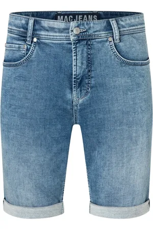 Mac Hombre, Pantalones cortos, Azul, Talla: W31
