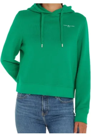 Tommy Hilfiger Mujer, Sudaderas, Verde, Talla: XL