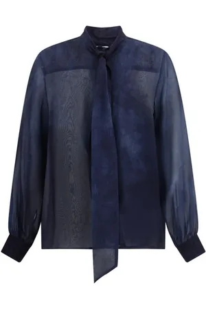 LARDINI Mujer, Blusas y Camisas, Azul, Talla: M