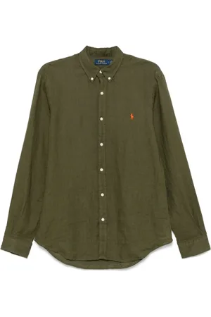 Ralph Lauren Hombre, Camisas, Verde, Talla: L