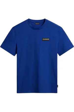 Napapijri Mujer, Camisetas, Azul, Talla: L