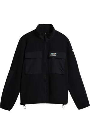Napapijri Hombre, Deporte, Negro, Talla: XL
