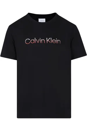 Calvin Klein Hombre, Camisetas, Negro, Talla: L