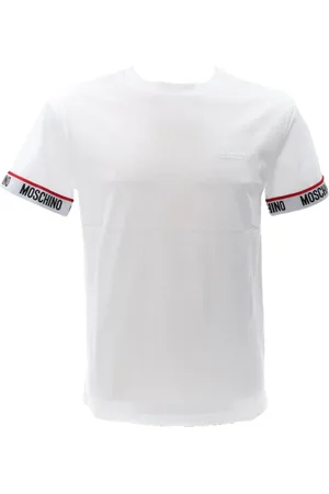 Moschino Hombre, Camisetas, Blanco, Talla: 2XL