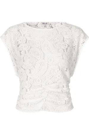 Baum und Pferdgarten Mujer, Blusas y Camisas, Blanco, Talla: L